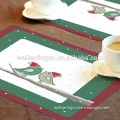 2016 New color printing Phthalates Free kitchen bamboo table mat